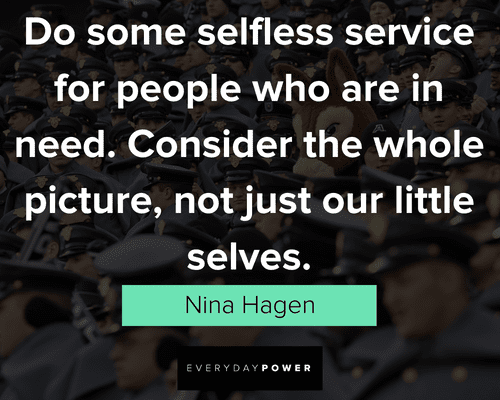 some selfless Service quotes