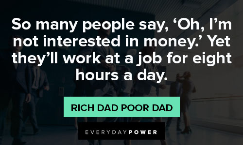 Rich Dad Poor Dad quotes on financial success