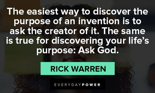 Inspirational Rick Warren quotes