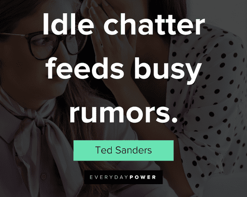 TOP 7 IDLE CHATTER QUOTES