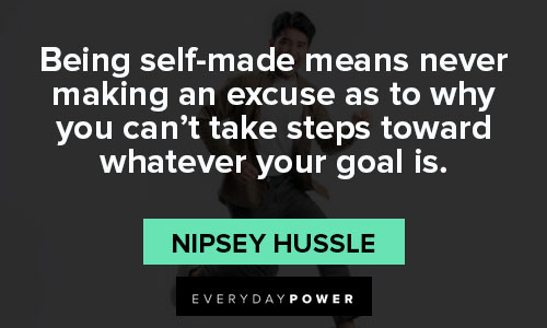 self-made quotes about achiving goal