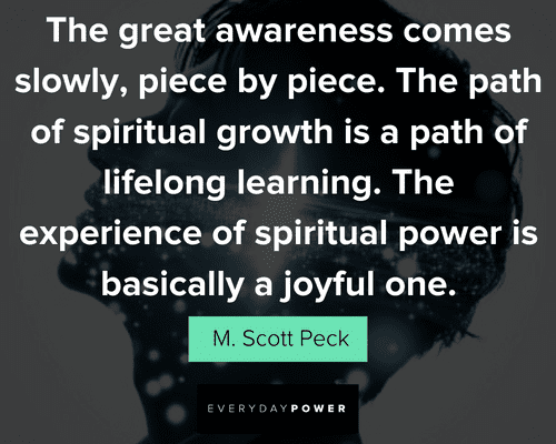 the experience of spiritual awakening quotes