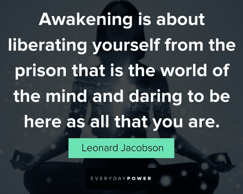 spiritual awakening quotes about liberating yourself