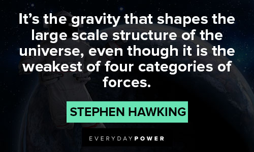 stephen hawking quotes on structure of the universe
