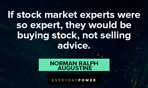 Stock Market Quotes about they would be buying stock