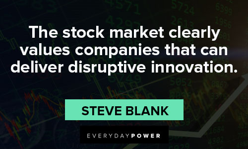 Stock Market Quotes that can deliver disruptive innovation