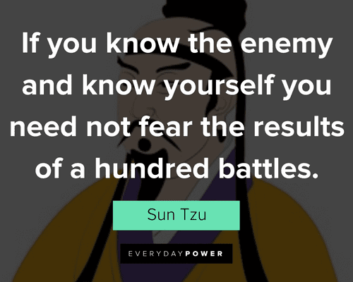 sun tzu quotes about the enemy