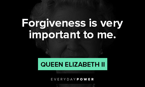 The Crown quotes about forgiveness is very important to me
