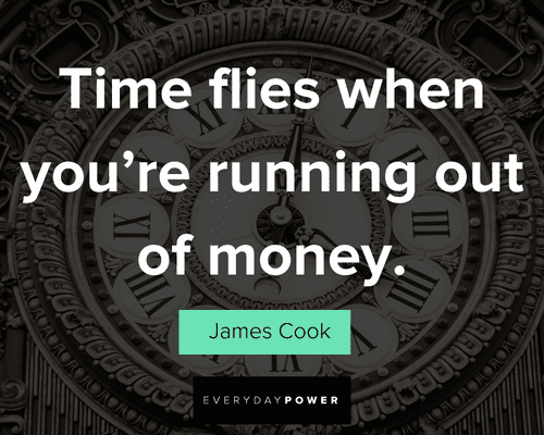 time flies quotes about money