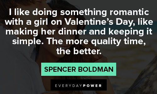 valentine's day quotes about something romantic