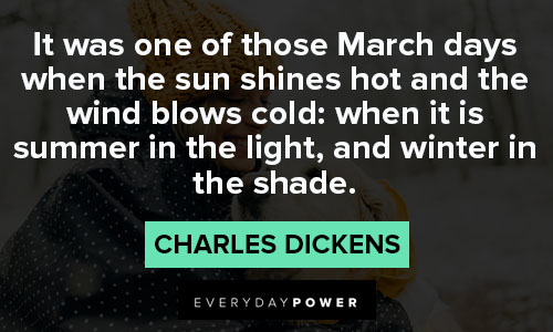 winter quotes about the sun shines