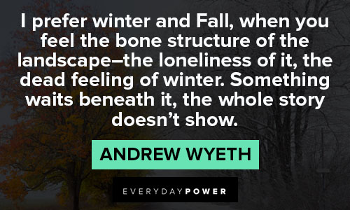 winter quotes about winter and fall