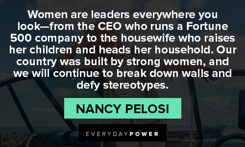 women empowerment quotes about the women are leaders