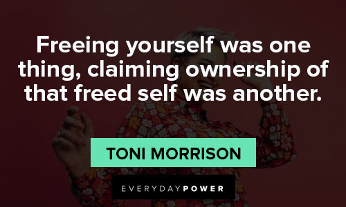 women empowerment quotes about freeing yourself was one thing