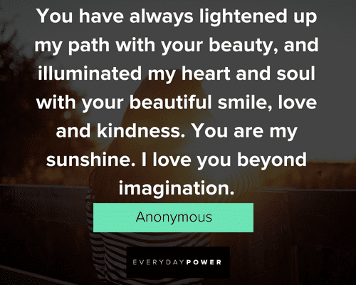 other you are my sunshine quotes