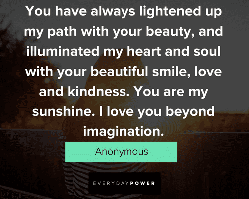 You Are My Sunshine - Love Anniversary Greeting - The Imagination Spot