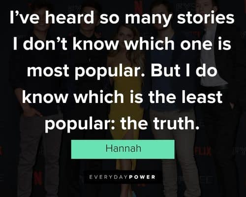 Inspirational 13 Reasons Why quotes