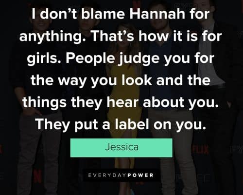 Favorite 13 Reasons Why quotes