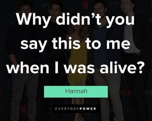 13 Reasons Why quotes about the past