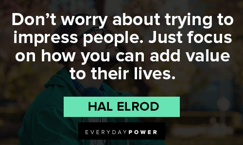 Appreciation Hal Elrod Quotes
