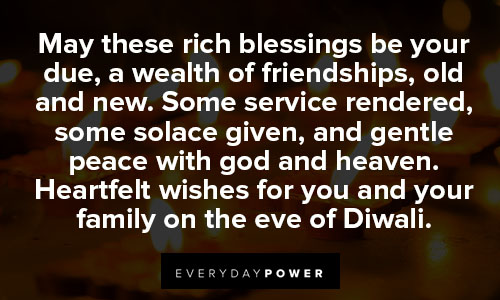 Diwali quotes on friendship