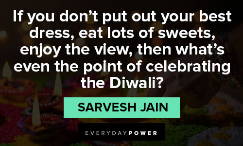 Diwali quotes about celebrating the Diwali