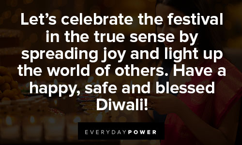 Diwali quotes on world