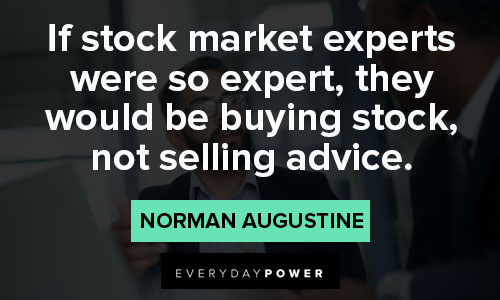 advice quotes about stock market