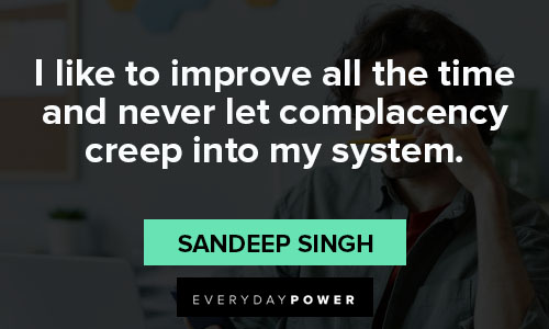 complacency quotes about system