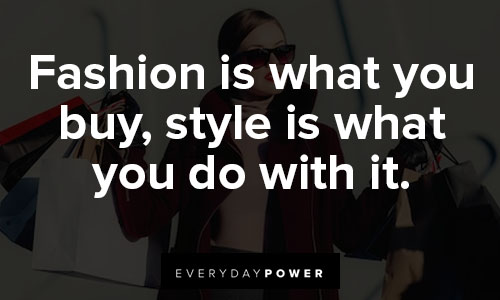 shopping quotes about fashion