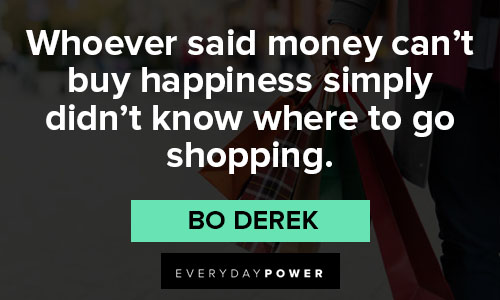 shopping quotes about money