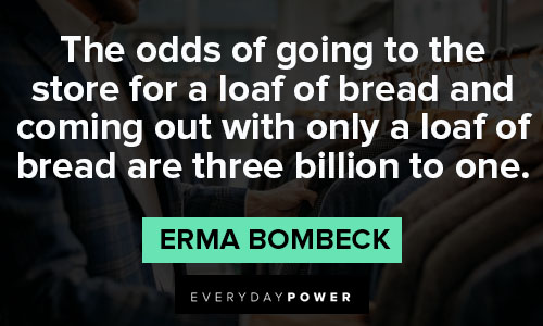 shopping quotes from Erma Bombeck
