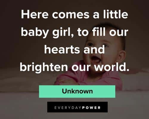 baby girl quotes to fill our hearts and brighten our world