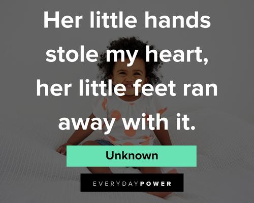 baby girl quotes on little cute