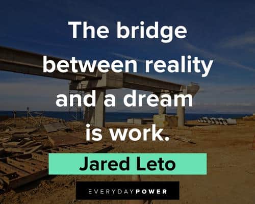 bridge quotes and captions about ideals
