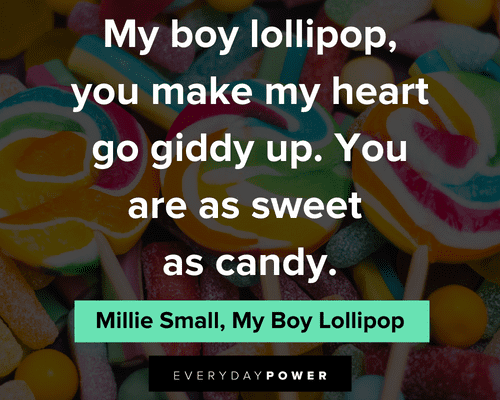 candy quotes from song lyrics