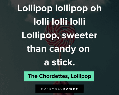 candy quotes on lollipop
