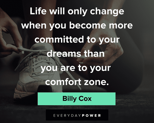 comfort zone quotes about life