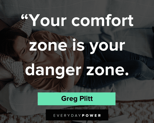 Comfort, stretch and danger- it's all about the zones