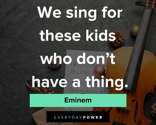 Eminem quotes and Lyrics