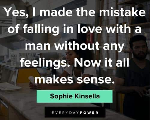 ex quotes about the mistake of falling in love