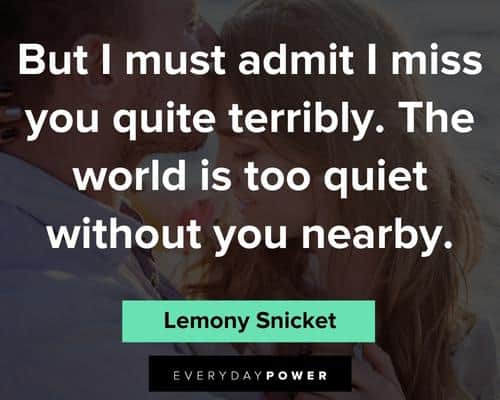 ex quotes from Lemony Snicket