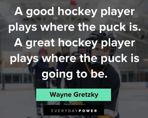 hockey quotes about a great hockey player