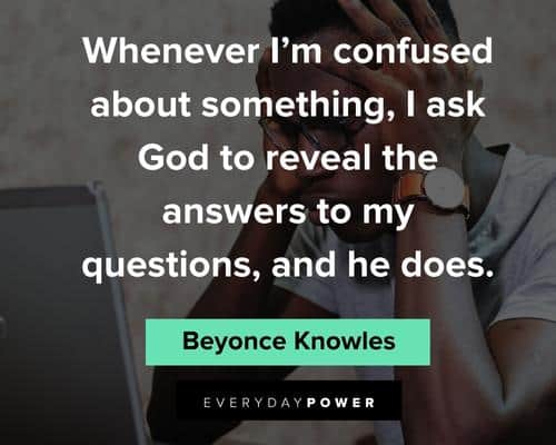 feeling lost quotes from Beyonce Knowles