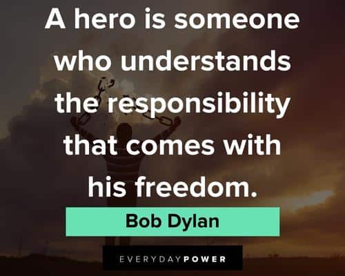 Freedom Quotes about the responsibility
