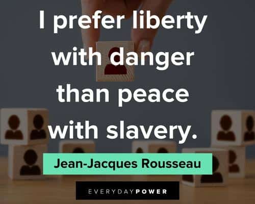 Freedom Quotes about liberty with danger than peace with slavery