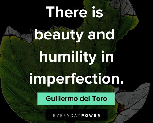 imperfection quotes on there is beauty and humility in imperfection
