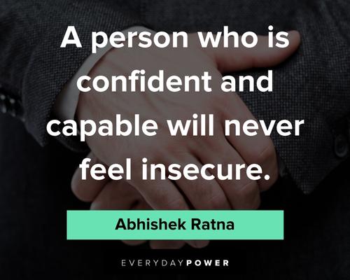 confident person quotes