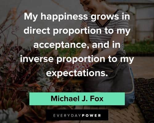 Acceptance Quotes on happiness
