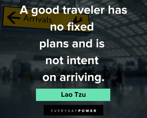 Lao Tzu quotes about a good traveler